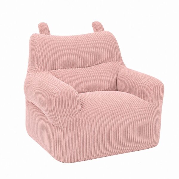 Blush pink kids’ chair