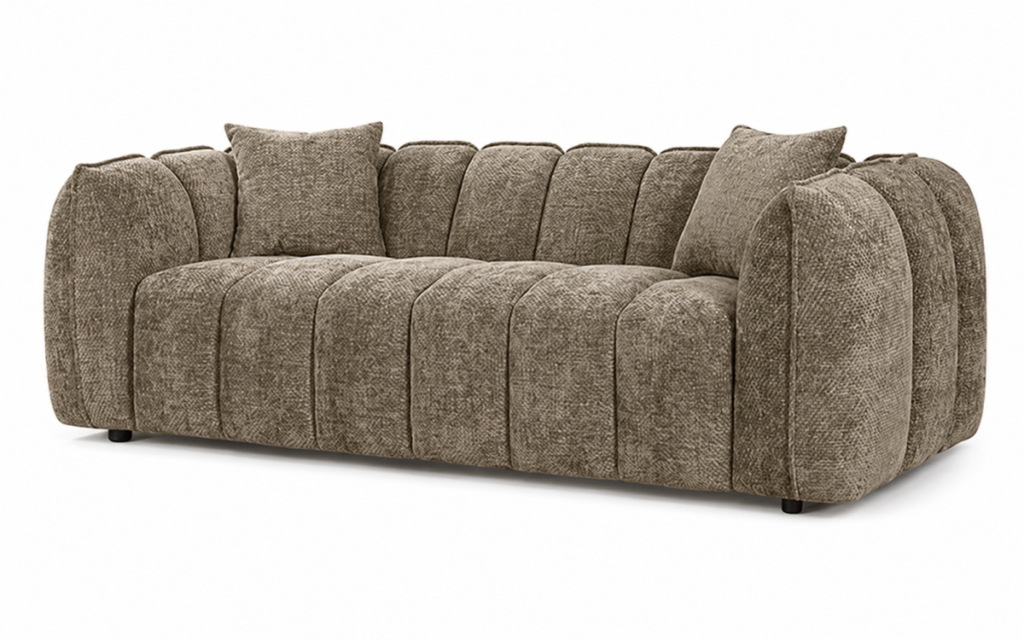Taupe sofa