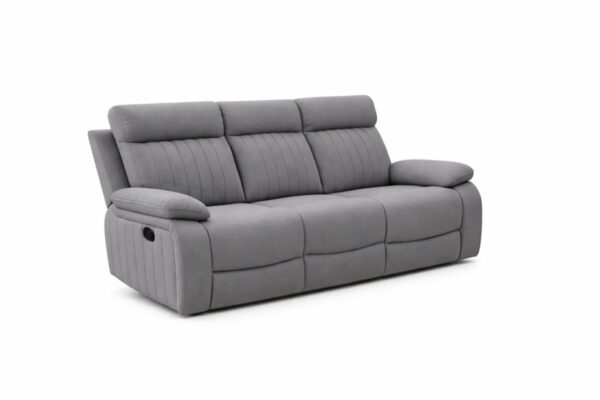 Grey recliner sofa