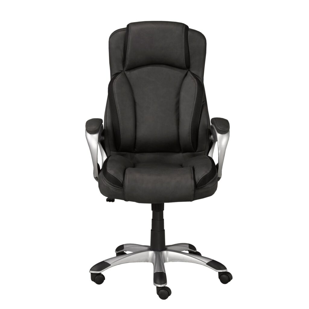 Grey office chair