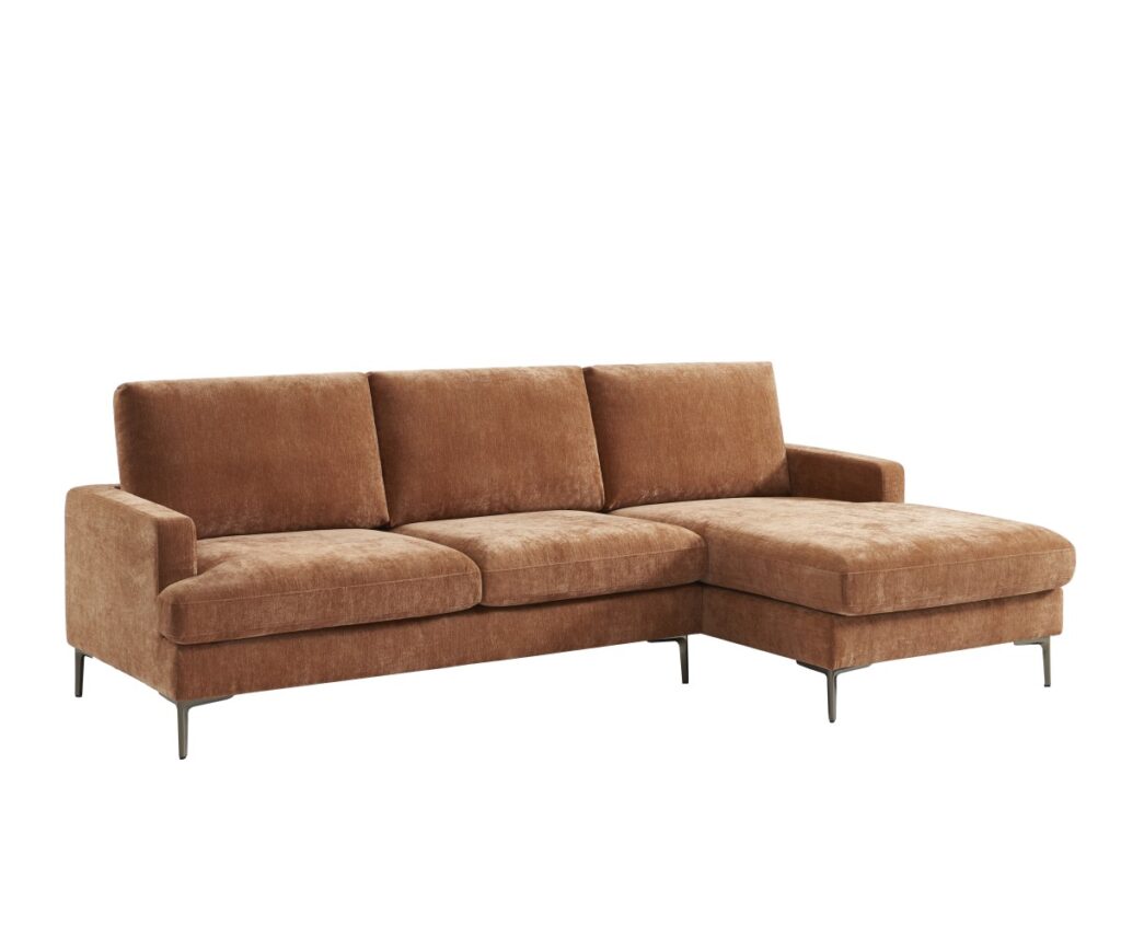 Terracotta RHF sectional