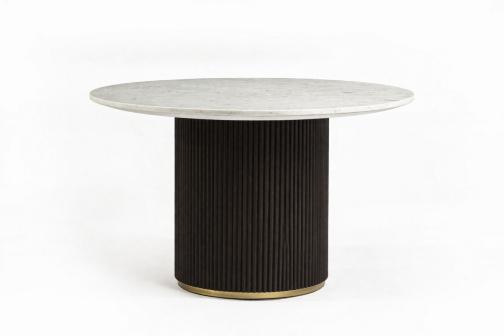 Espresso dining table