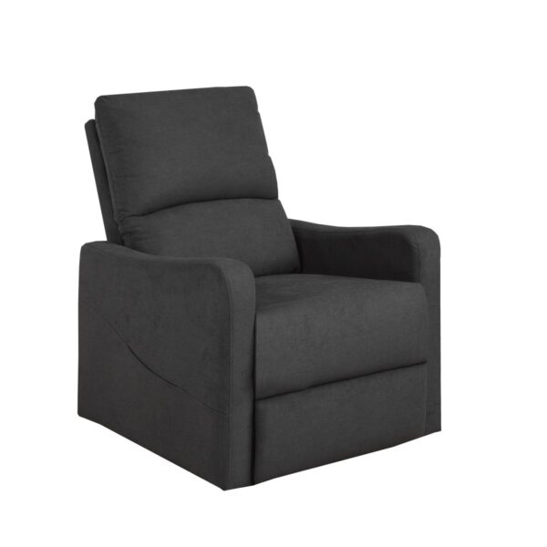 Dark grey recliner lift chair