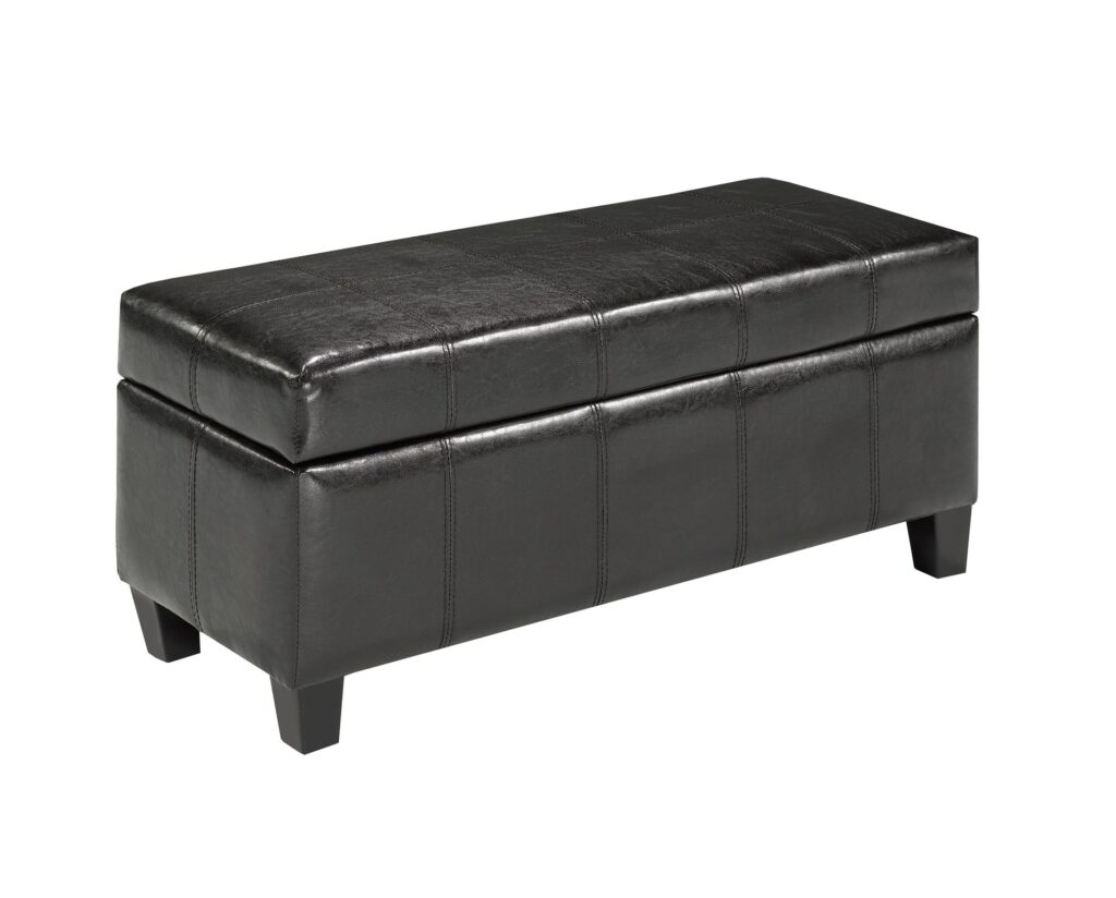Espresso storage ottoman