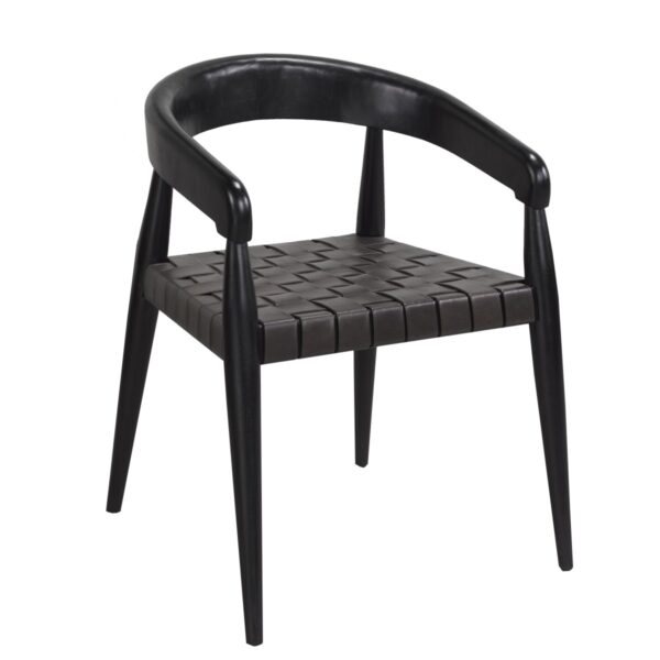 Black dining chair