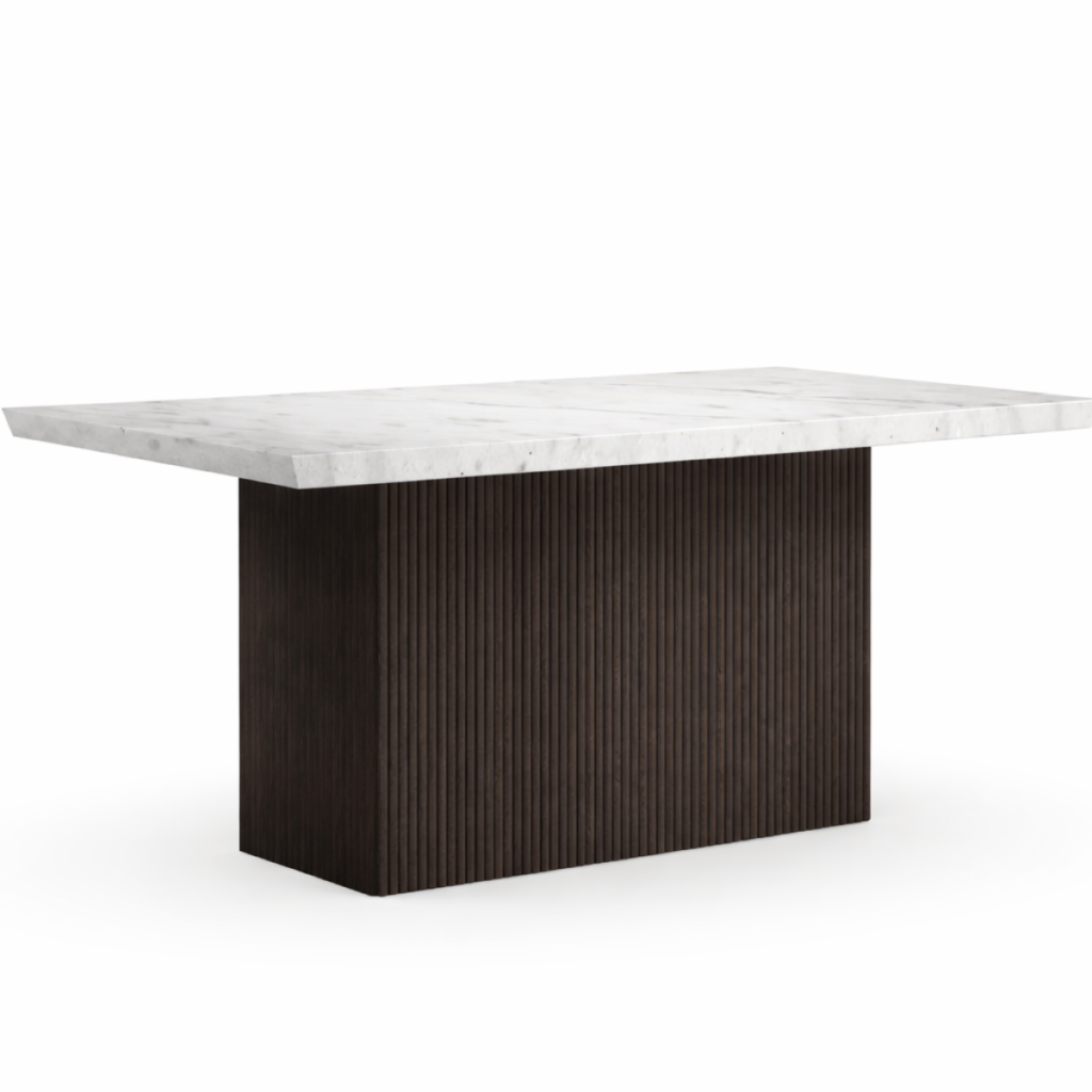 Espresso dining table