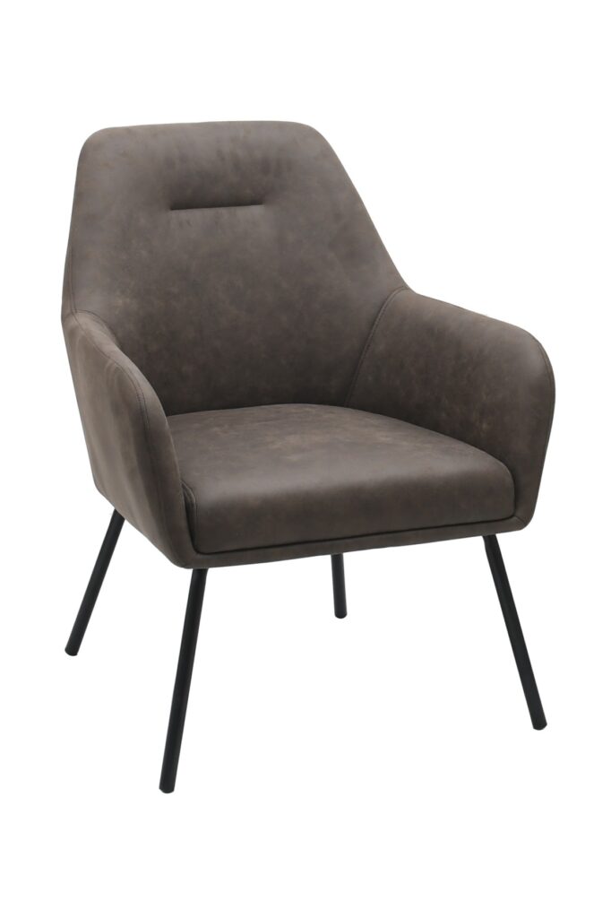 Vintage brown dining chair