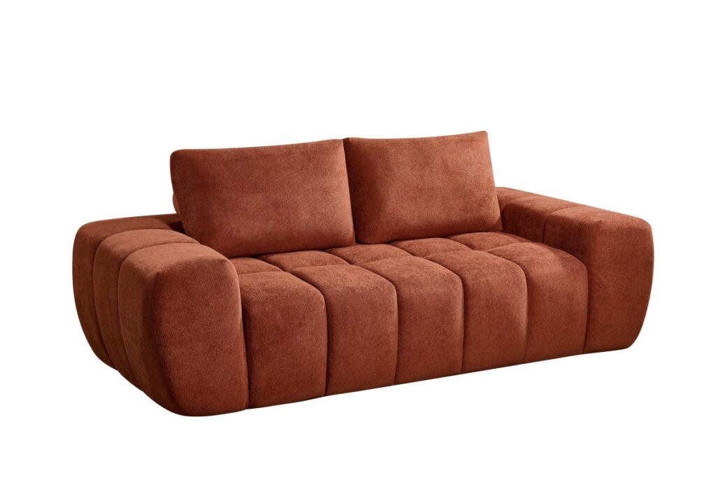Burgundy sofa