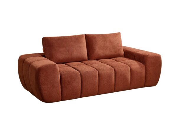 Burgundy sofa