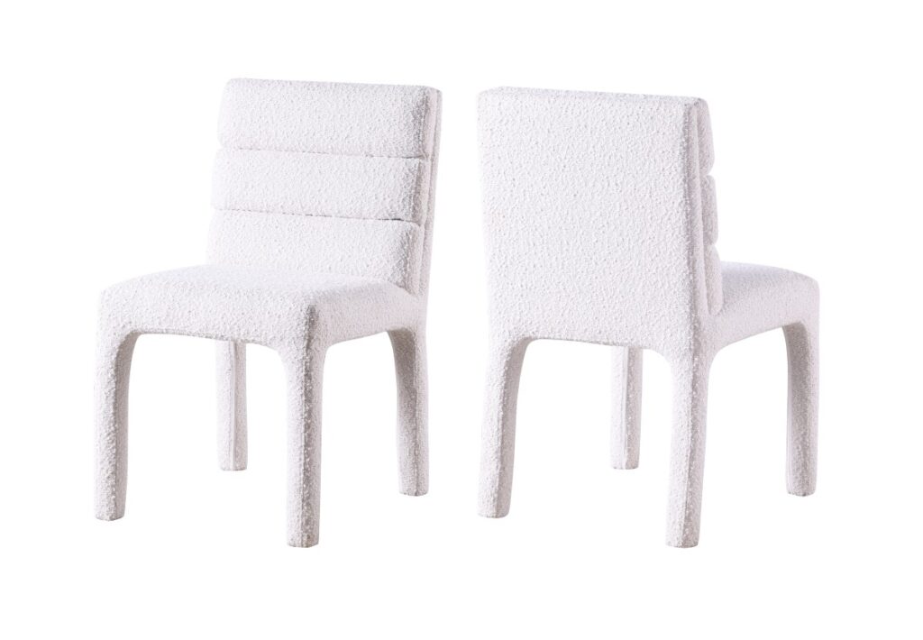 Cream dining chair, set of 2