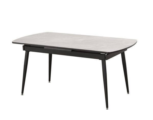White ext. dining table