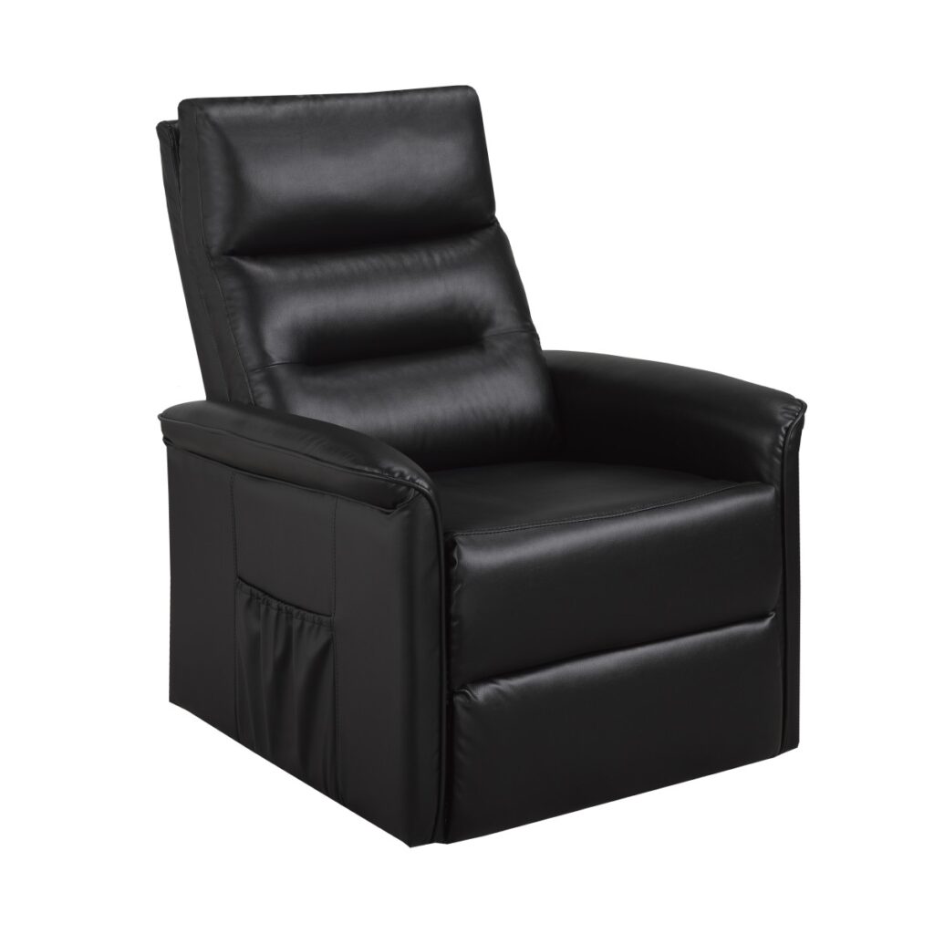 Black recliner lift chair