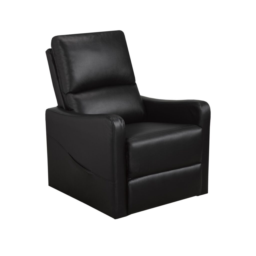 Black recliner lift chair