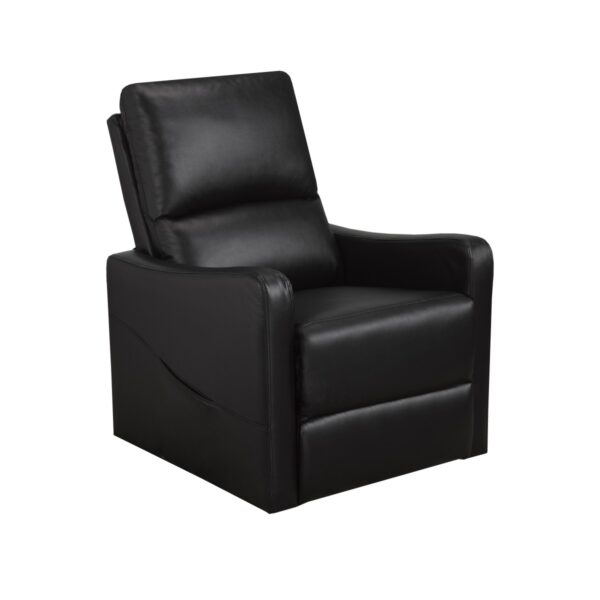 Black recliner lift chair