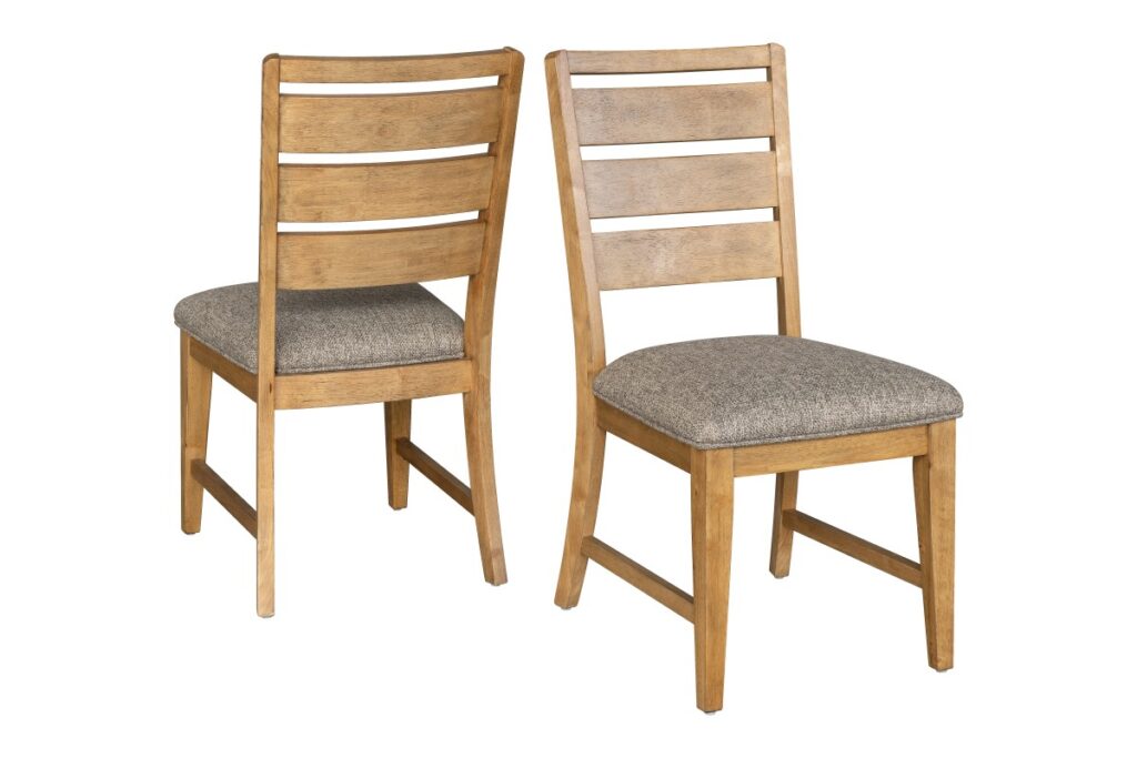 Oak dining chair, set of 2
