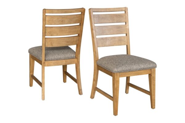 Oak dining chair, set of 2