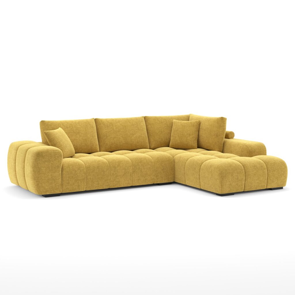 Yellow RHF sectional
