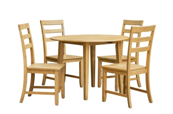 Natural 5-piece dining set