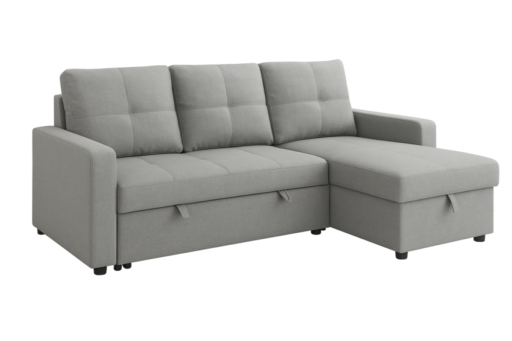 Grey sleeper bed