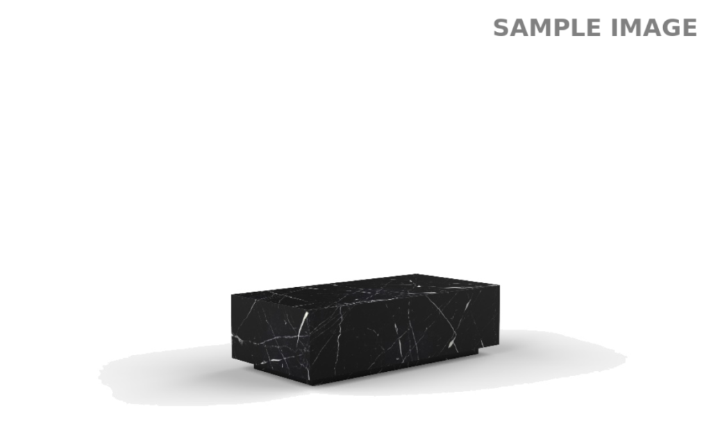 Black coffee table
