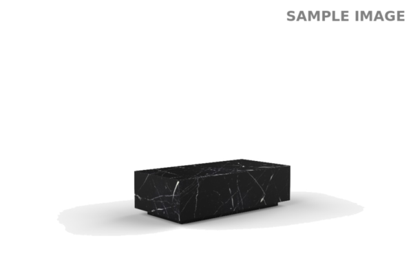 Black coffee table