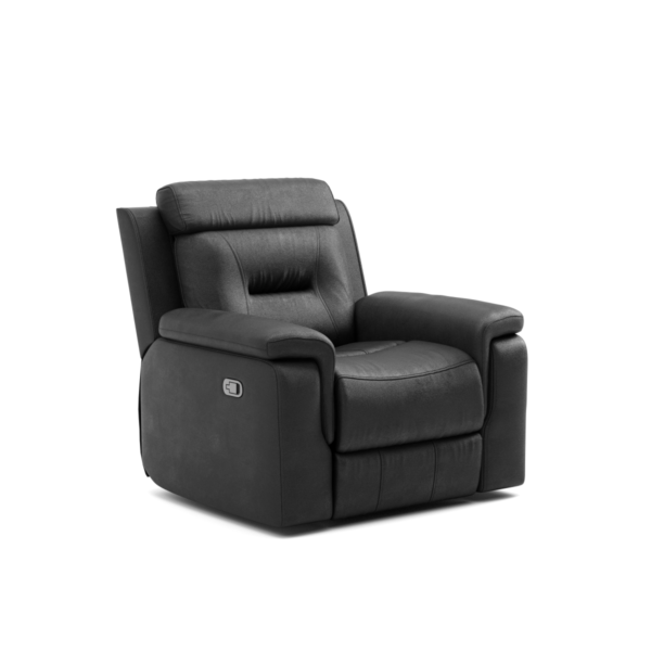 Black recliner