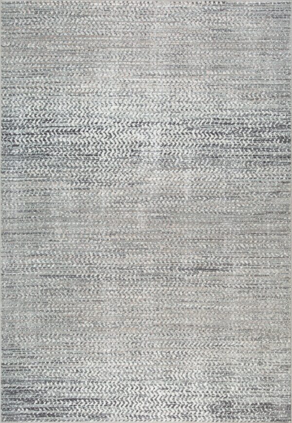 White and beige 8×11 area rug