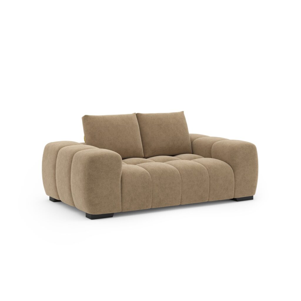Taupe love seat