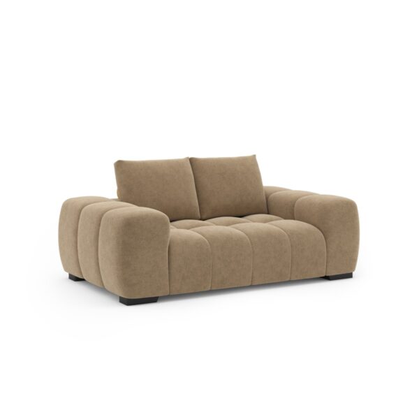 Taupe love seat