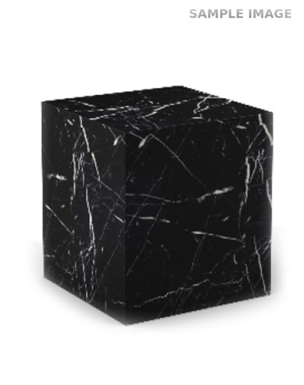 Black side table