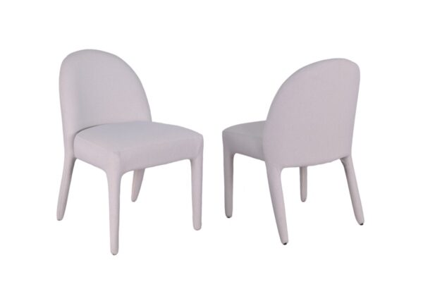 Beige dining chair, set of 2
