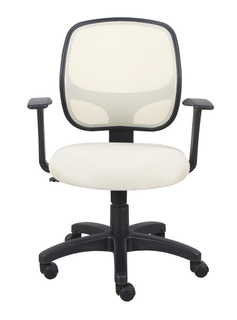 Cream office chair