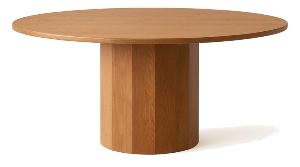 Oak dining table
