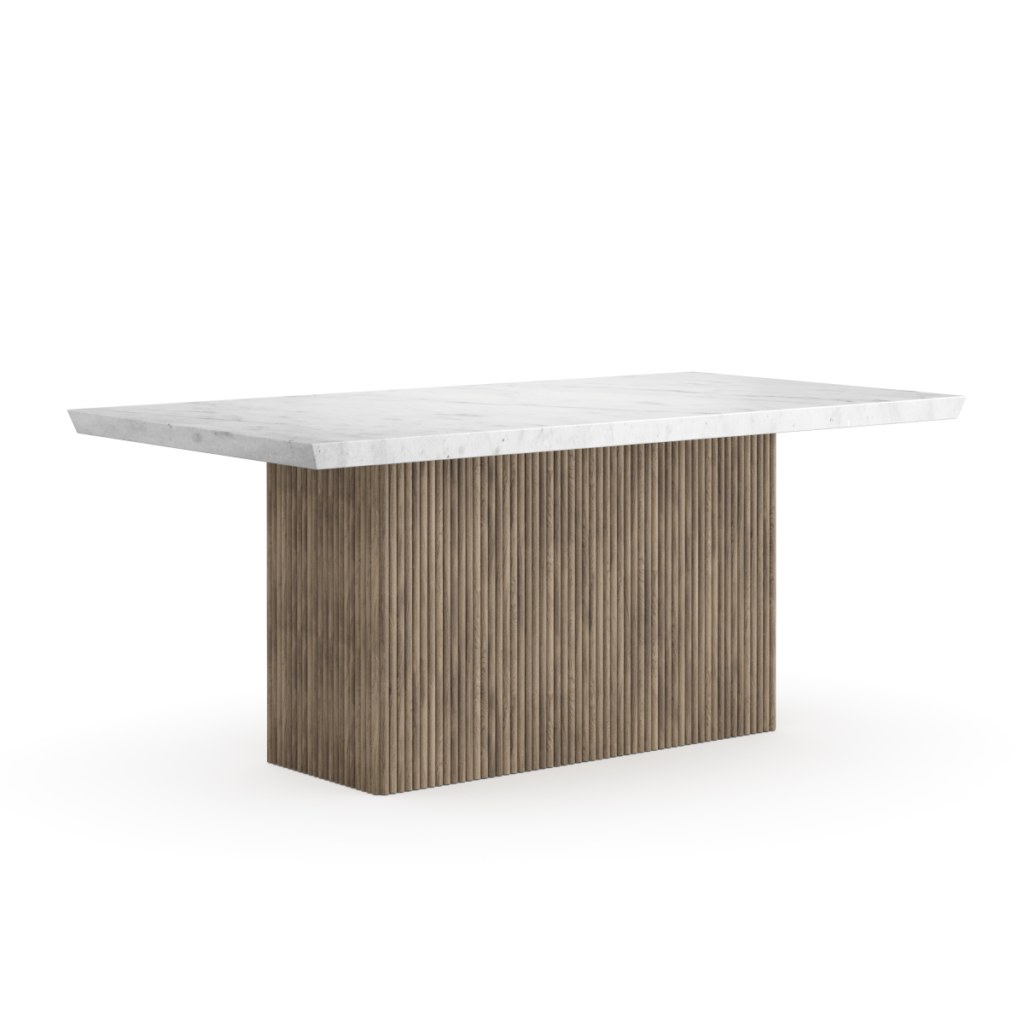 Grey wash dining table