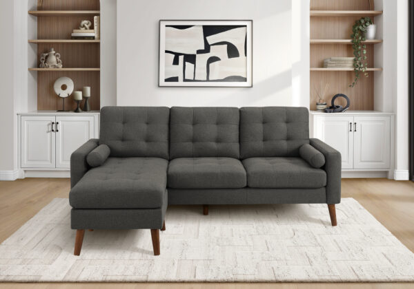 Grey sofa lounger