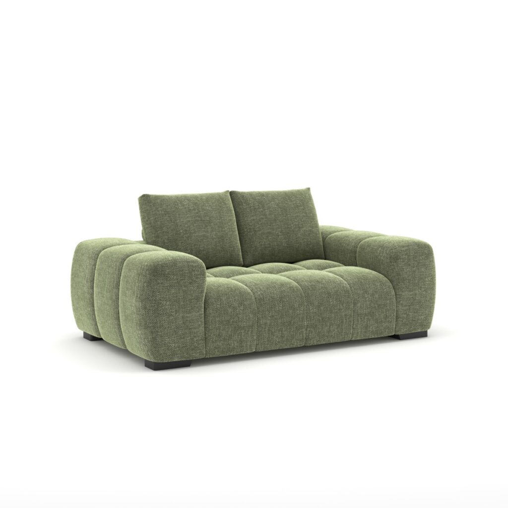 Green love seat