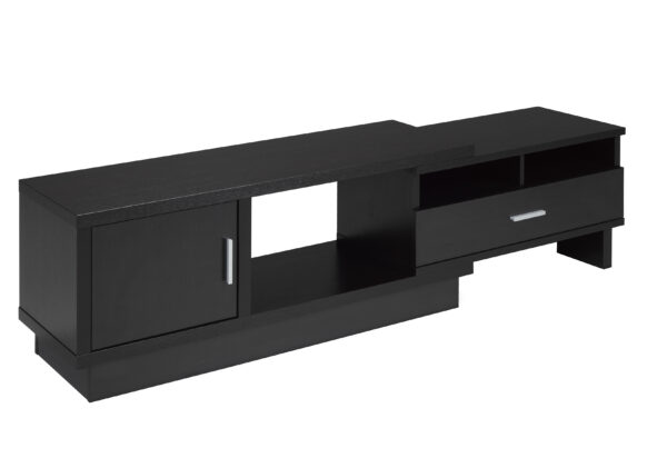 Dark cherry 48″ expandable TV stand