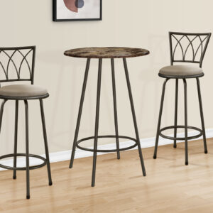 Espresso coffee marble metal home bar