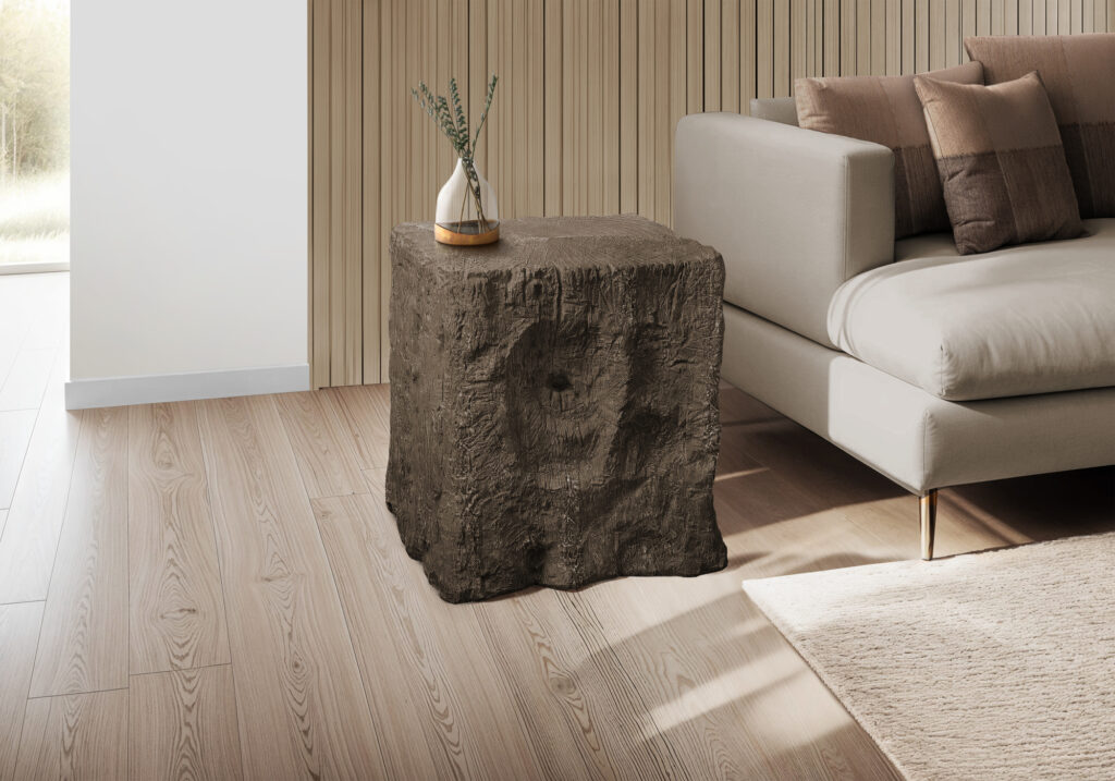 Accent Table, 25″H, Indoor Or Outdoor, End, Nightstand, Side Table, Square, Living Room, Bedroom, Walnut, Contemporary, Modern