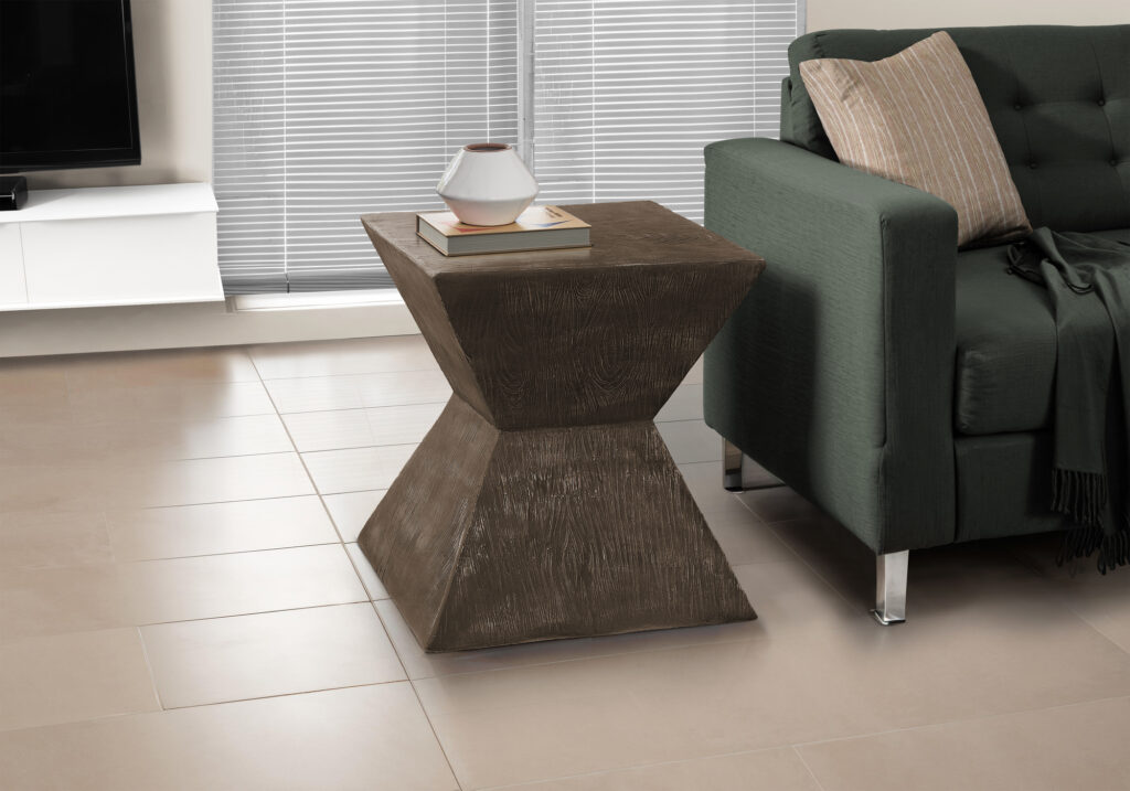 Accent Table, 25″H, Indoor Or Outdoor, Side Table, End, Nightstand, Bedroom, Living Room, Walnut, Contemporary, Modern