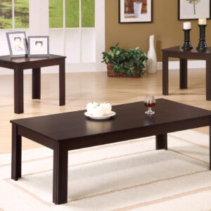 Espresso 3-piece table set