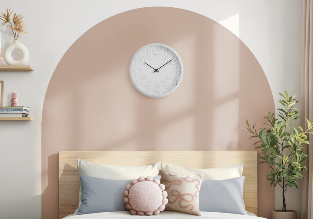 Clocks, 12″ Round, Wall Clock, Juvenile, White Face, White Frame, Contemporary, Modern