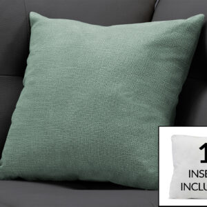 Pillows, 18 X 18 Square, Insert Included, Decorative Throw, Accent, Sofa, Couch, Bedroom, Blue Hypoallergenic Polyester, Modern
