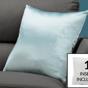 Pillows, 18 X 18 Square, Insert Included, Decorative Throw, Accent, Sofa, Couch, Bedroom, Blue Hypoallergenic Polyester, Modern