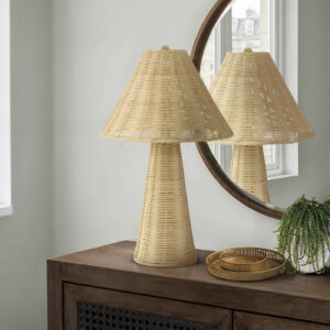 Lighting, Natural Rattan, Contemporary
