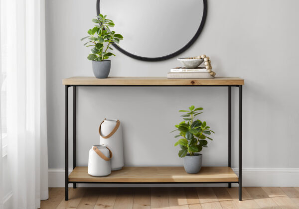 Artificial Plant, 14″ Tall, Ficus, Indoor, Faux, Fake, Table, Greenery, Potted, Set Of 2, Decorative, Green Leaves, Grey Pots