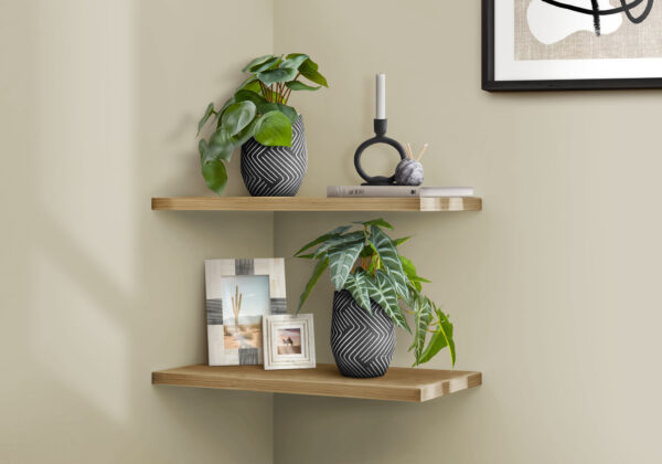Artificial Plant, 8″ Tall, Alocasia, Indoor, Faux, Fake, Table, Greenery, Potted, Set Of 2, Decorative, Green Leaves, Black Cement Pots