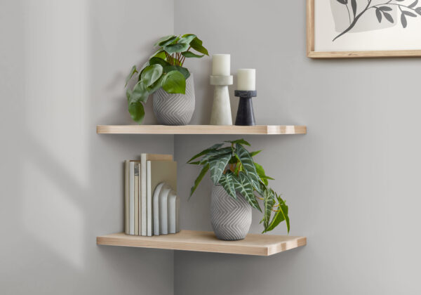 Artificial Plant, 8″ Tall, Alocasia, Indoor, Faux, Fake, Table, Greenery, Potted, Set Of 2, Decorative, Green Leaves, White Cement Pots