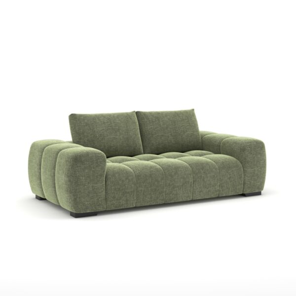 Green sofa