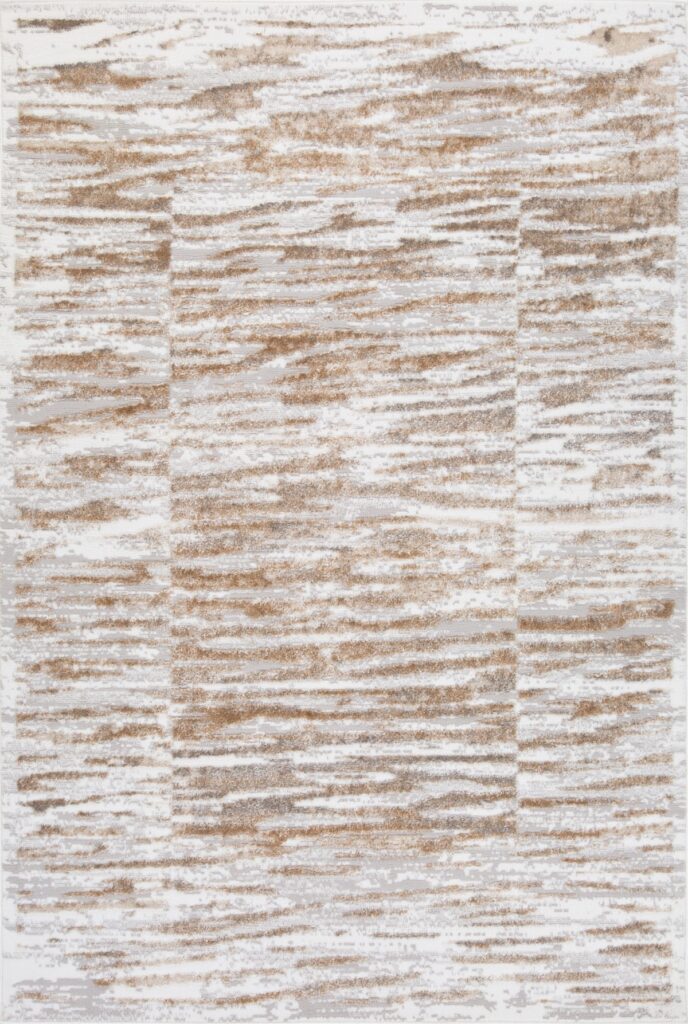 Grey, cream and beige 5×8 area rug